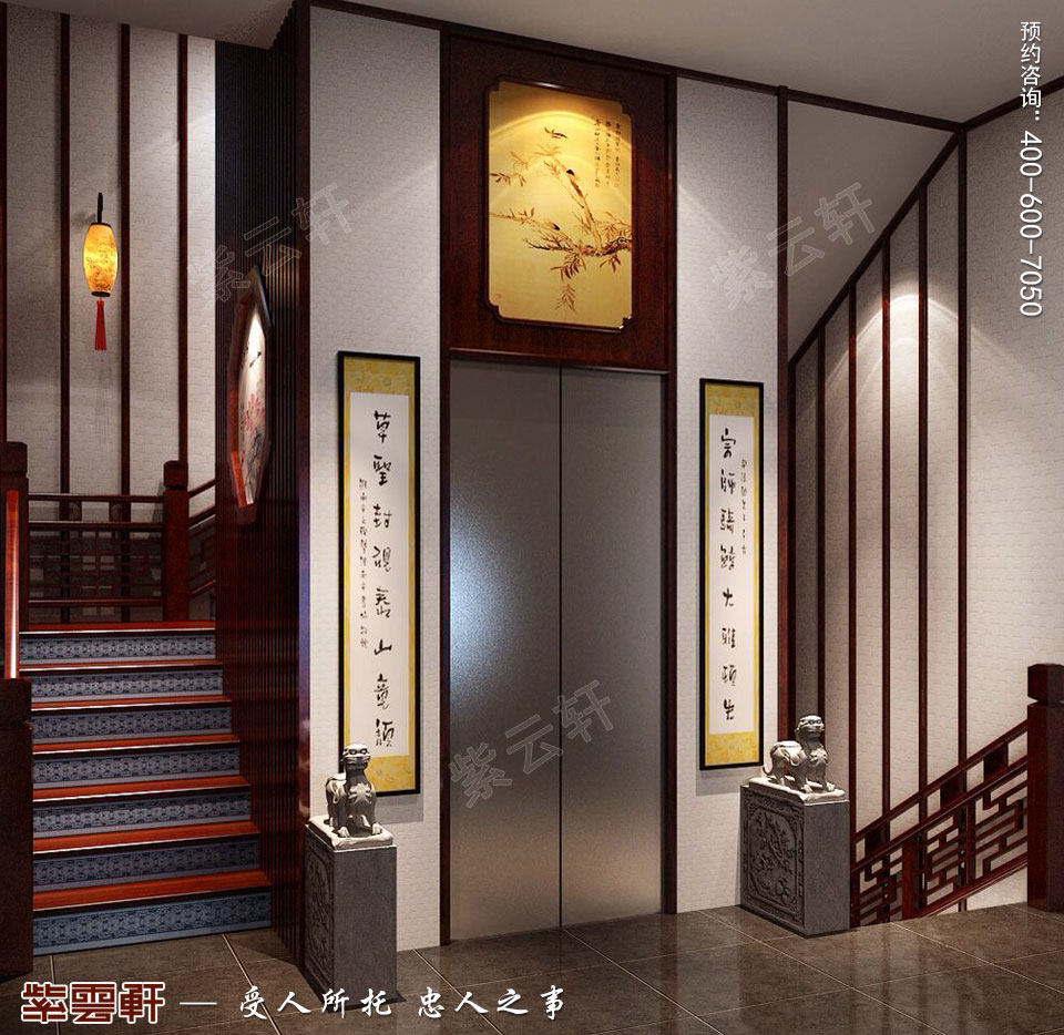 簡約<a href=http://www.disposabletattoopen.com/gudianzhongshi/ target=_blank class=infotextkey>古典中式風(fēng)格</a>別墅裝修玄關(guān)圖片