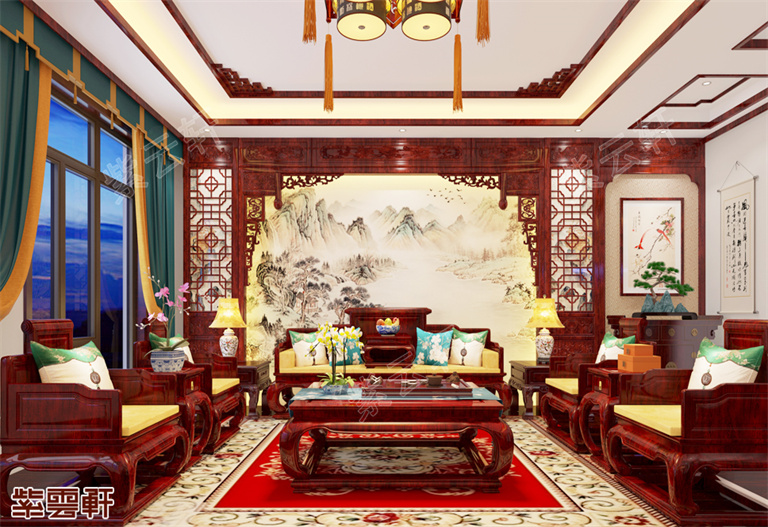 給生活跳躍的美感與享受，中式裝修別墅詮釋極簡(jiǎn)主義