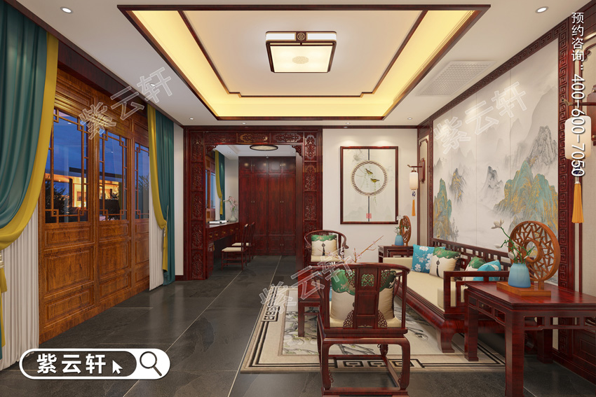 別墅<a href=http://www.disposabletattoopen.com/ target=_blank class=infotextkey>中式裝修效果圖</a>