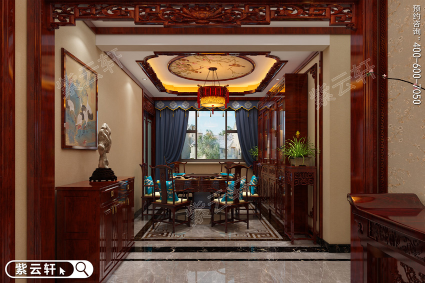 中式餐廳裝修設(shè)計(jì)