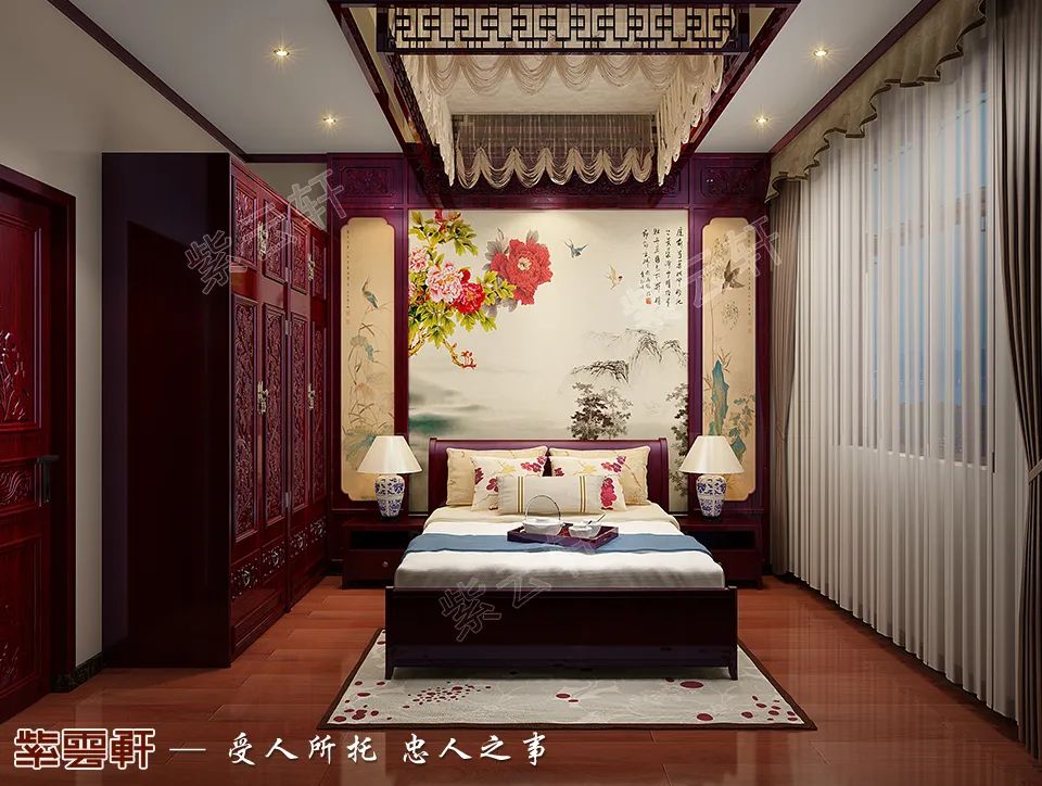 <a href=http://www.disposabletattoopen.com/ target=_blank class=infotextkey>中式風(fēng)格</a>臥室裝修