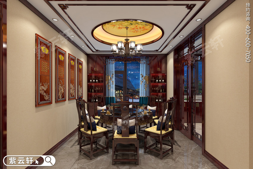 中式餐廳裝修設(shè)計(jì)