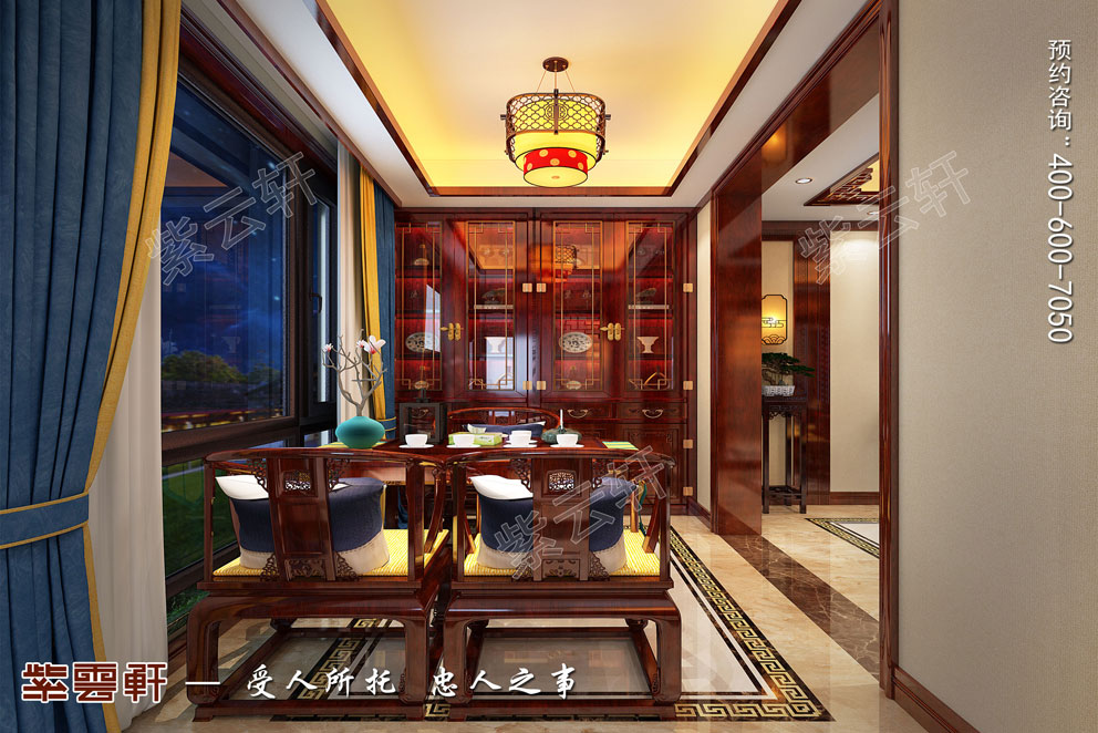 <a href=http://www.disposabletattoopen.com/ target=_blank class=infotextkey>中式風(fēng)格</a>茶室裝修