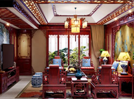 湖北十堰頂樓復(fù)式簡約復(fù)古中式風(fēng)格裝修案例，許你一處沉穩(wěn)高雅的家居環(huán)境