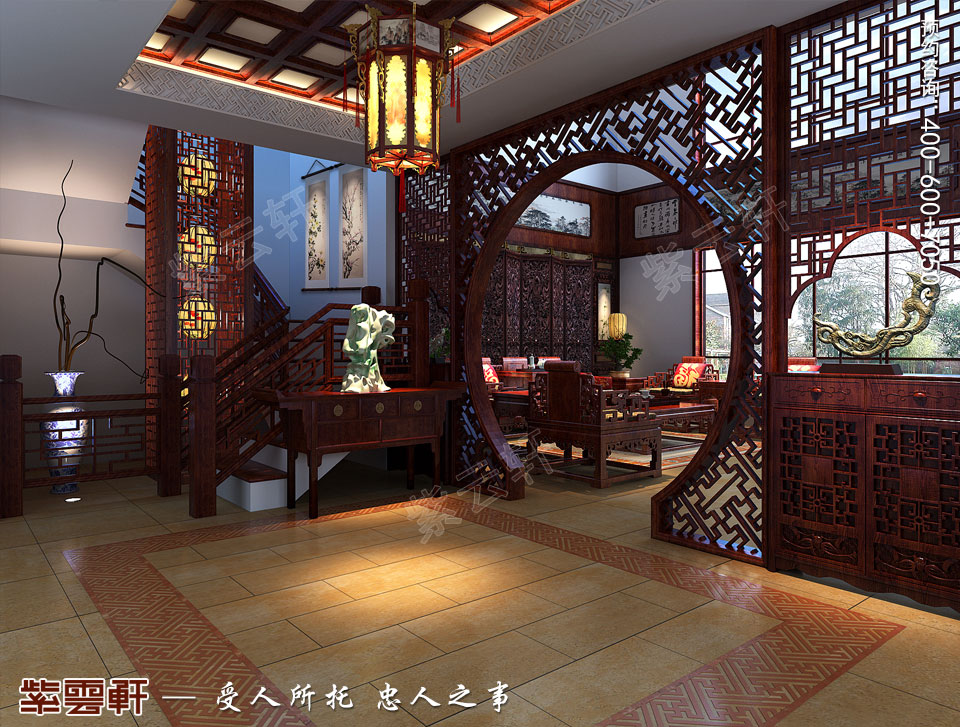 復(fù)式樓門廳簡約現(xiàn)代<a href=http://www.disposabletattoopen.com/ target=_blank class=infotextkey>中式裝修效果圖</a>