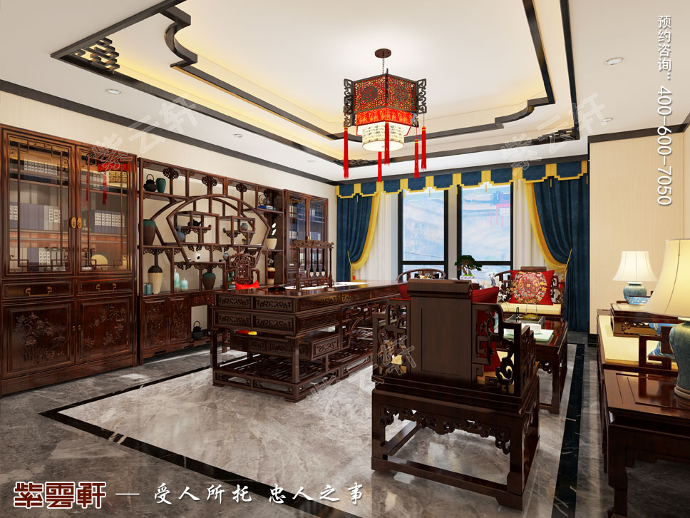古窗畫(huà)韻、禪韻小景——南京市大氣古典中式會(huì)所