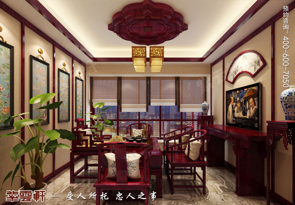 古典中式風格<a href=http://www.disposabletattoopen.com/chashizhs/ target=_blank class=infotextkey>茶室裝修效果圖</a>
