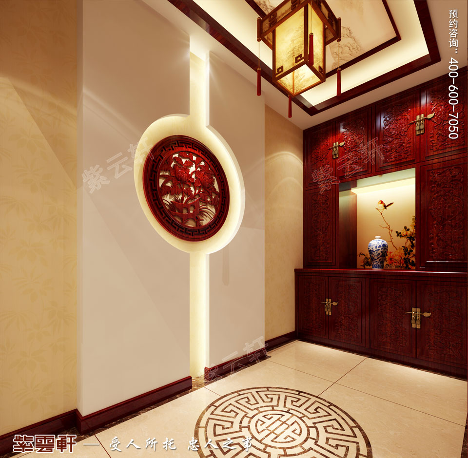 玄關現(xiàn)代<a href=http://www.disposabletattoopen.com/ target=_blank class=infotextkey>中式裝修效果圖</a>.jpg