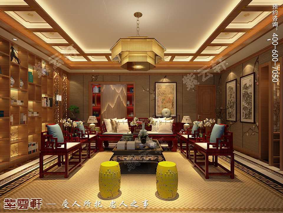 中式客廳優(yōu)雅而有氣質(zhì)，是您裝修的不二之選