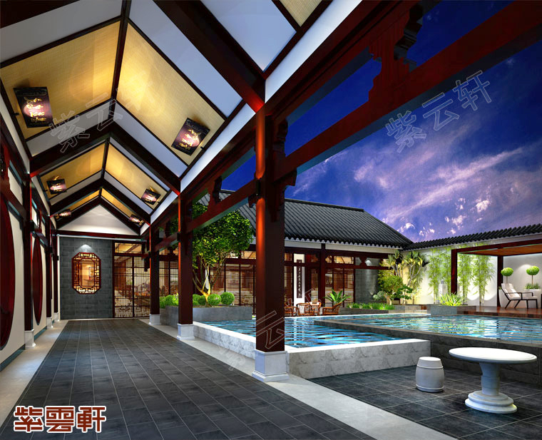 庭院中式設(shè)計